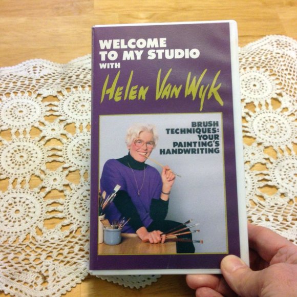 Helen Van Wyk Brush Techniques: Painting Instruction VHS - Picture 1 of 5